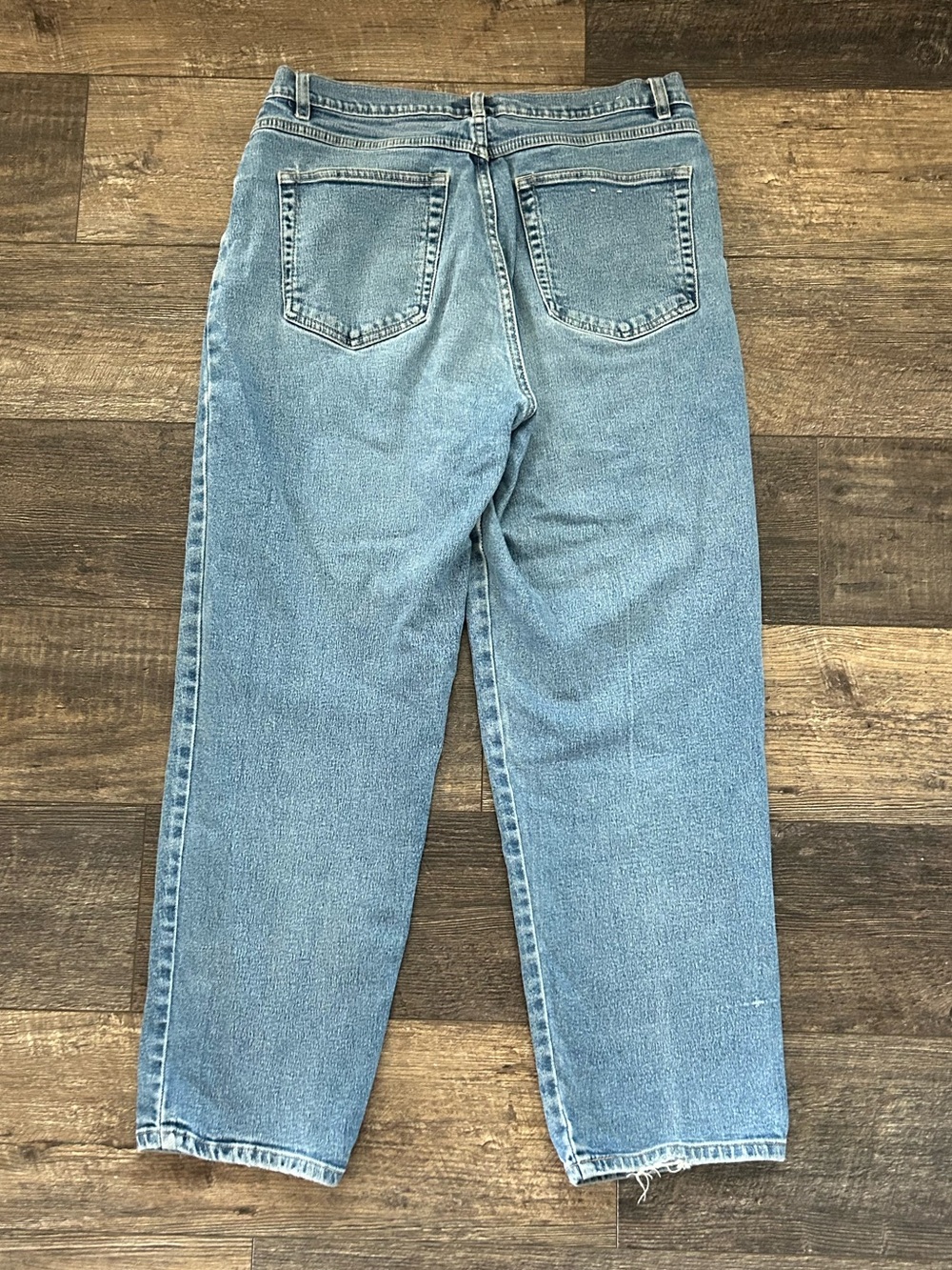 Vintage Denim Womens Straight High Waist Cherokee Jeans Sz 16P 90s